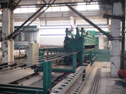 钢管内外壁联合喷抛丸清理机组